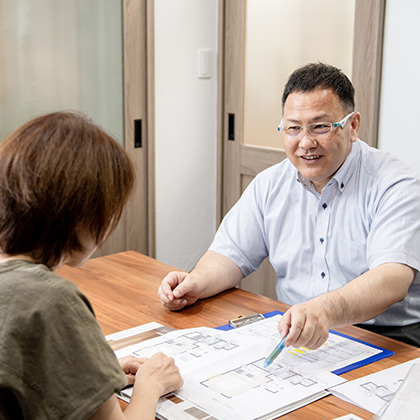 社長自らお客様に対応します！