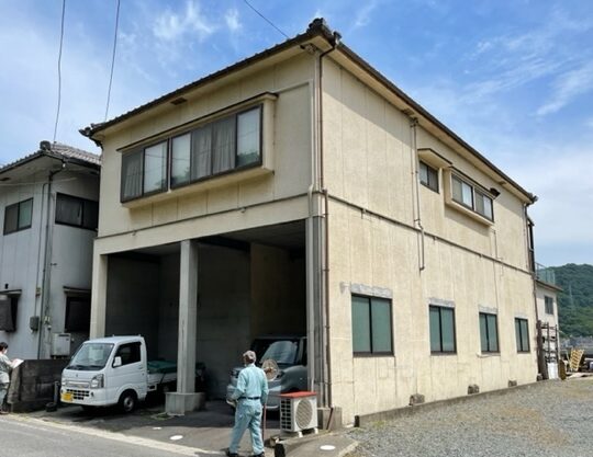 呉市警固屋 外装塗装工事 O様邸①