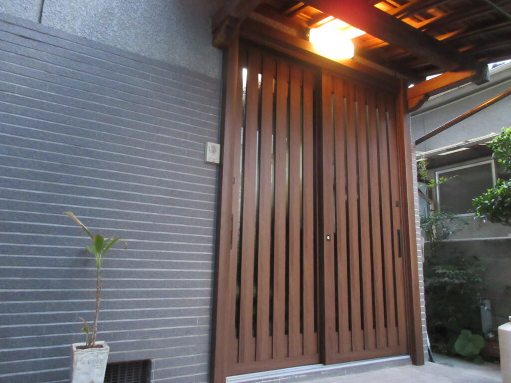 呉市広 玄関引き戸改修工事 Y様邸