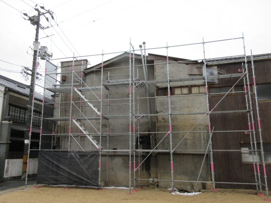 呉市阿賀　外壁補修工事 ①