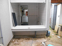 浴室の壁改修工事