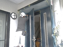 玄関ドア塗装工事