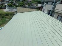 鋼板屋根塗装工事