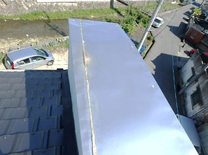 屋根（笠木）雨漏り補修工事