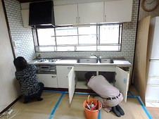 キッチン改修工事