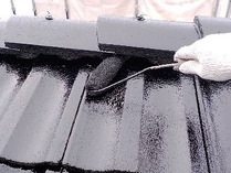 屋根塗装工事（洋風セメント瓦）