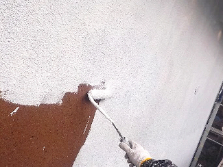 外壁塗装工事(モルタル)