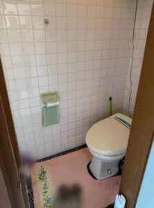 トイレリフォーム前の画像