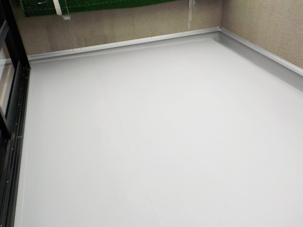 東広島市　バルコニー防水工事　　Ｆ様