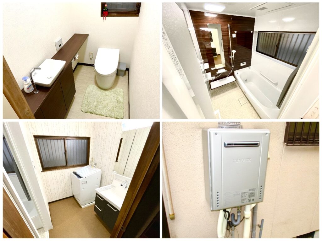 中古で購入した住まい　気になる水まわりをリフォーム！