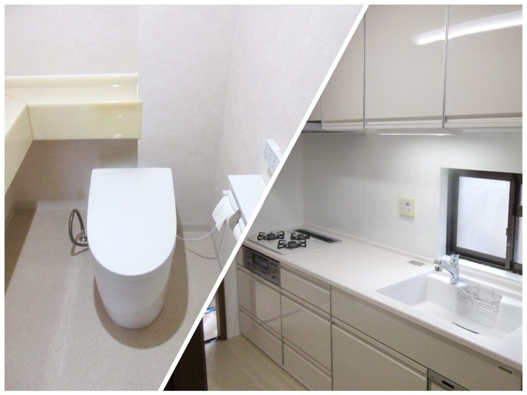 補助金も活用！ お手入れラクラク キッチン＆トイレリフォーム